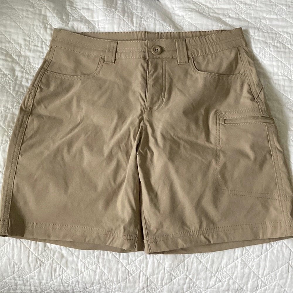 Eddie Bauer shorts, size 6, khaki color.